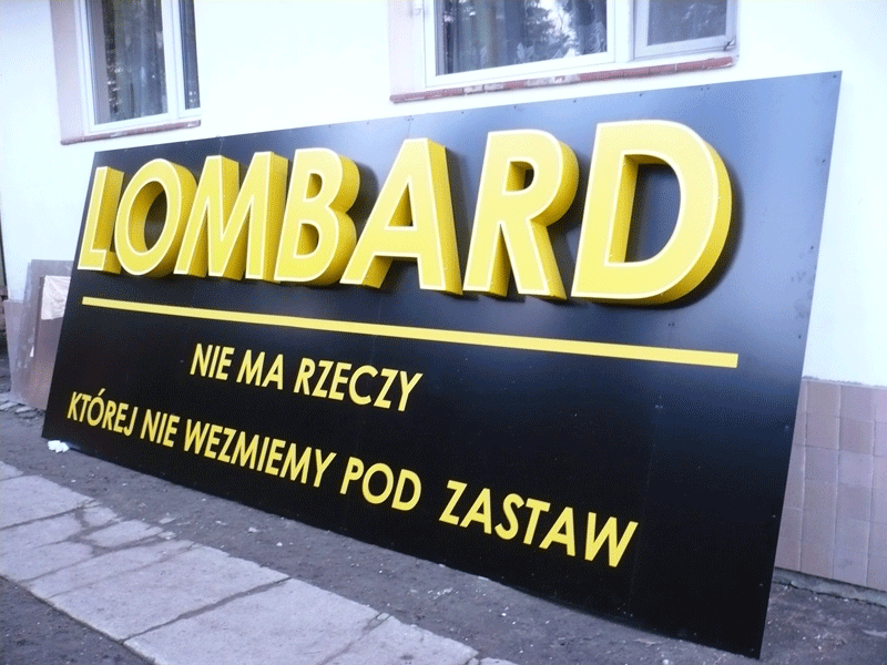 szyld lombard